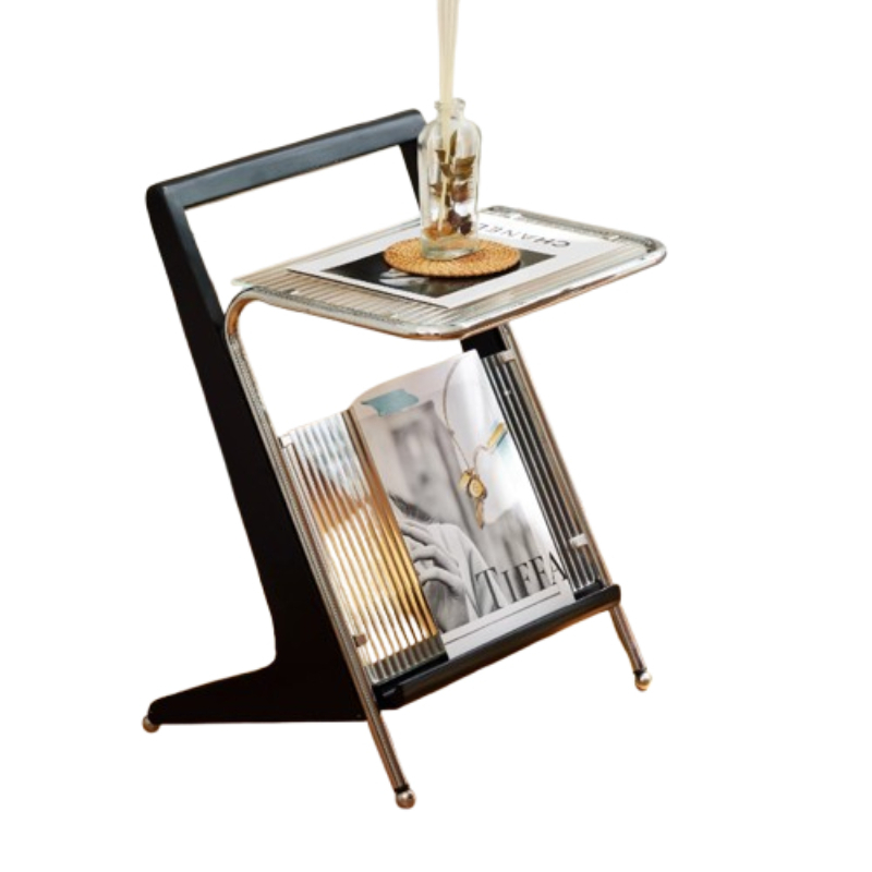 Coffee Tea Stand - xx-Light Luxury Bedroom Sofa Table Tea