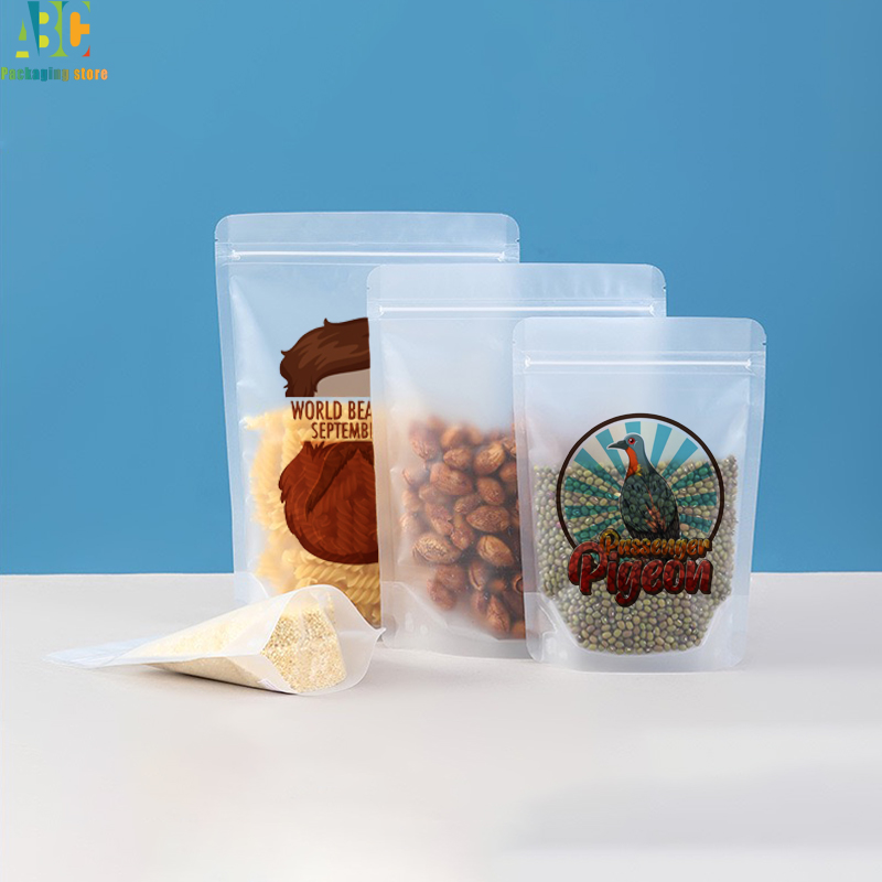 Coffee Tea For Plants - Matte Standing Zipper Plastic Packaging, Customized