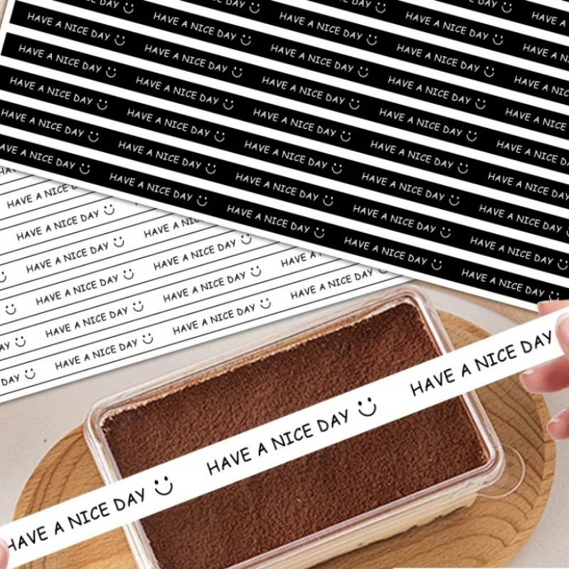 Coffee Tea Mugs - 100Pcs HAVE A NICE DAY Smile