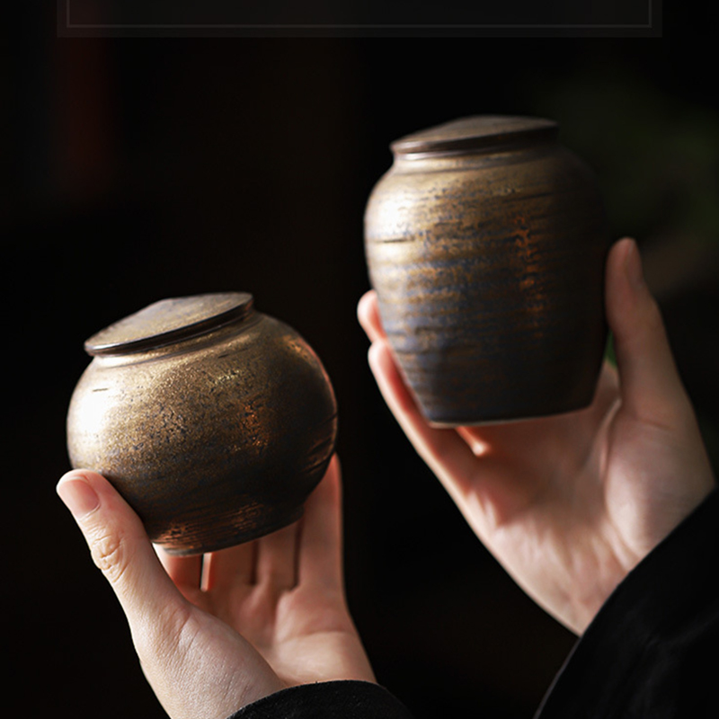 Coffee Tea Canister Set - European Style Ceramic Tea Canister Vintage