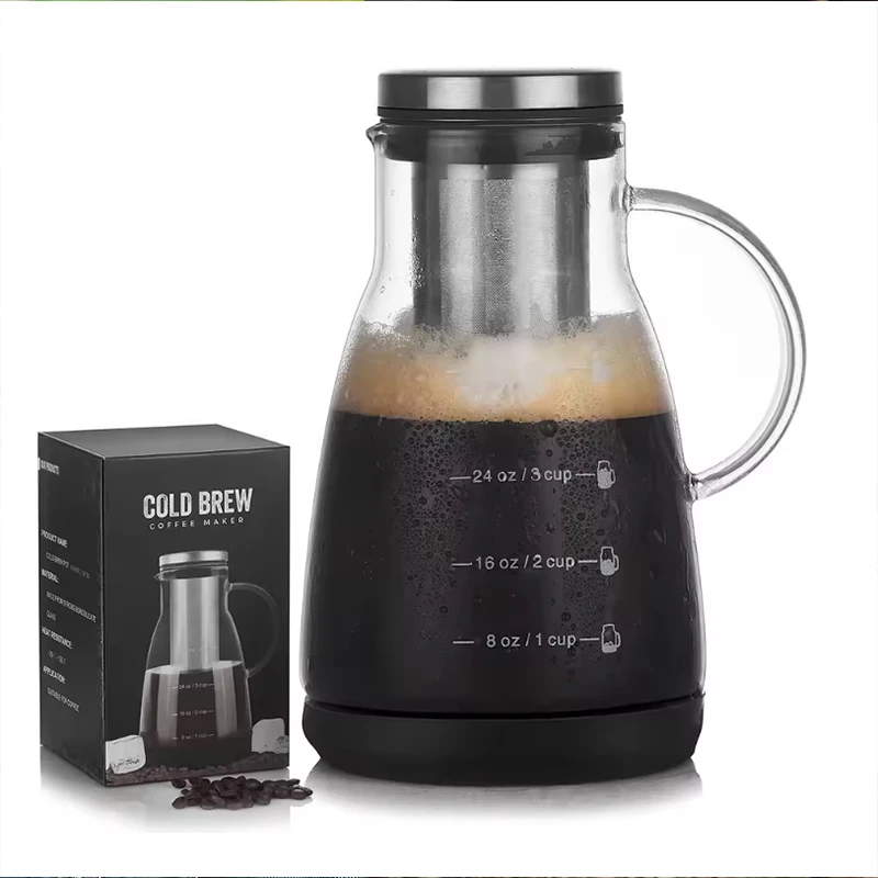 Juice Tea Coffee - 960ml Espresso Ice Drip Maker Glass