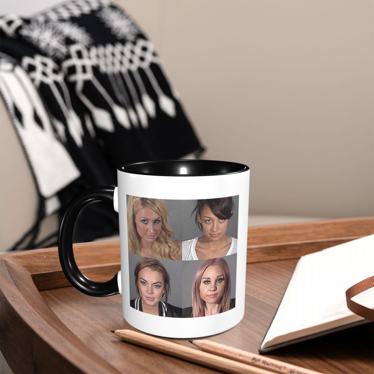 Iconic Mugshot Mug Funny Ceram - Coffee Tea Icon review and price