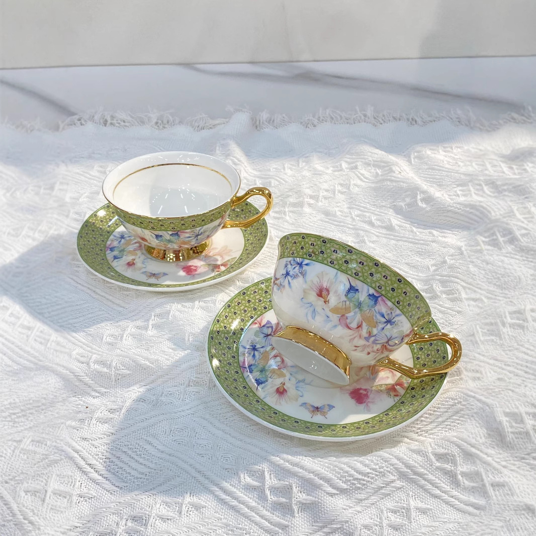 Classical Porcelain Cup&saucer - Juice Tea Coffee review and price