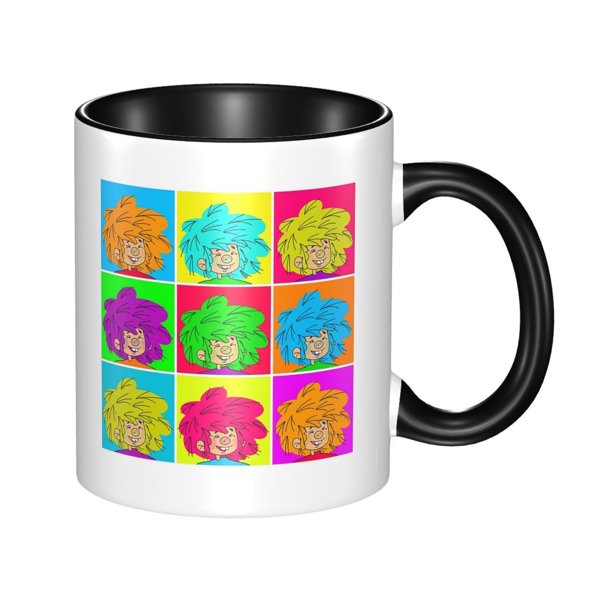 Warhol Inspired Iconic Pumuckl - Coffee Tea Icon review and price