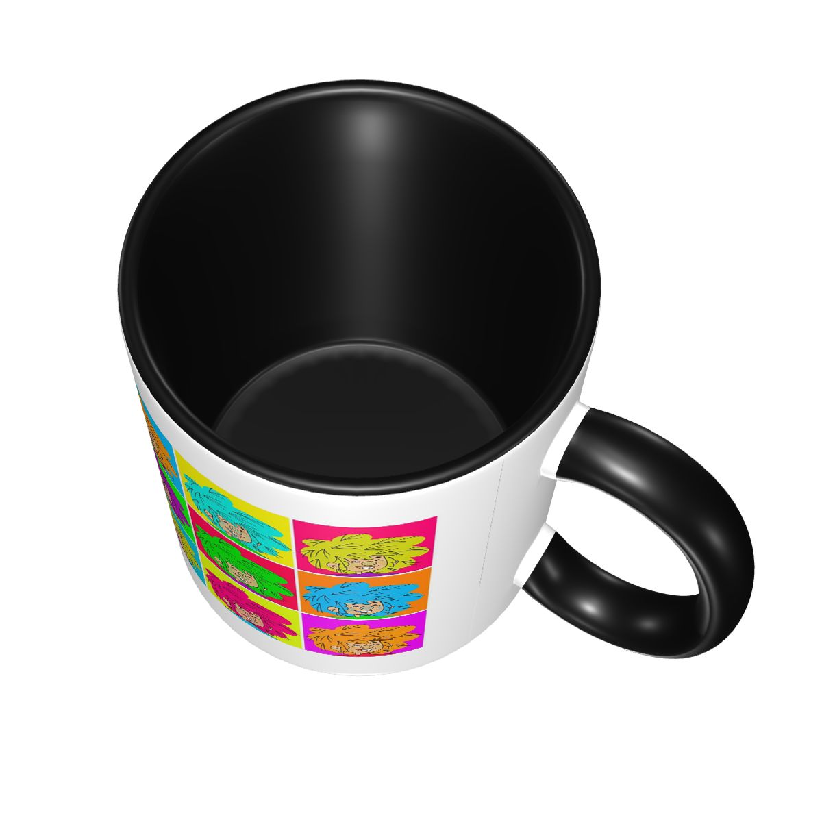 Warhol Inspired Iconic Pumuckl - Coffee Tea Icon review and price