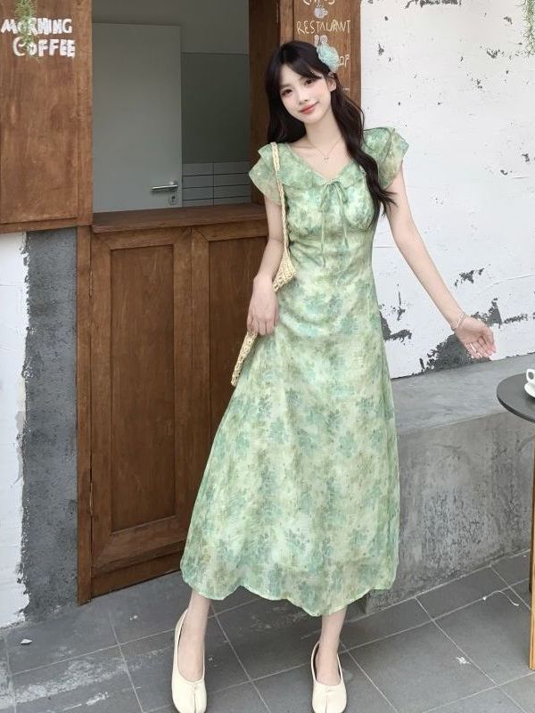 Floral Print Maxi Dress Women' - Coffee Tea Weight Loss review and price