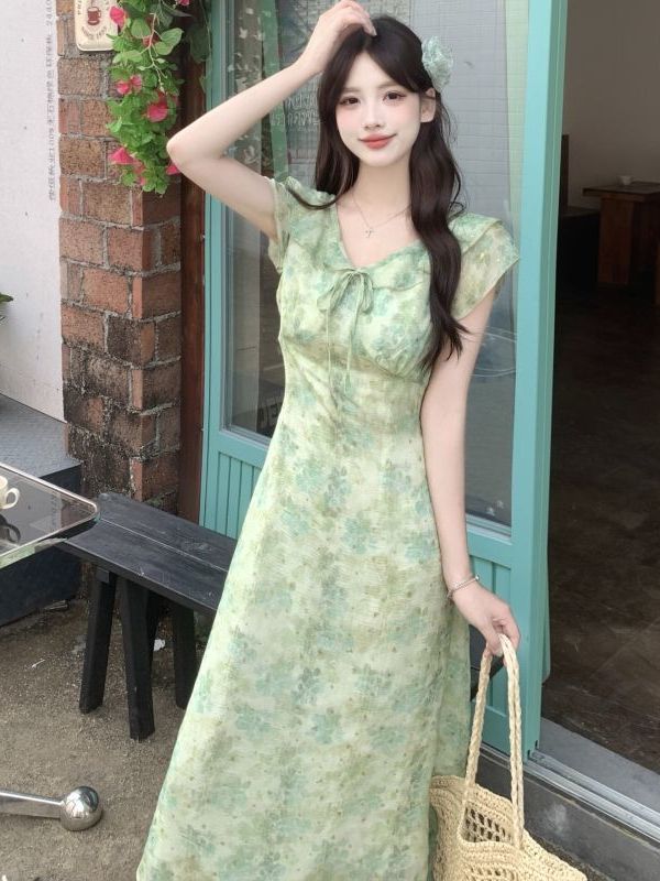 Floral Print Maxi Dress Women' - Coffee Tea Weight Loss review and price
