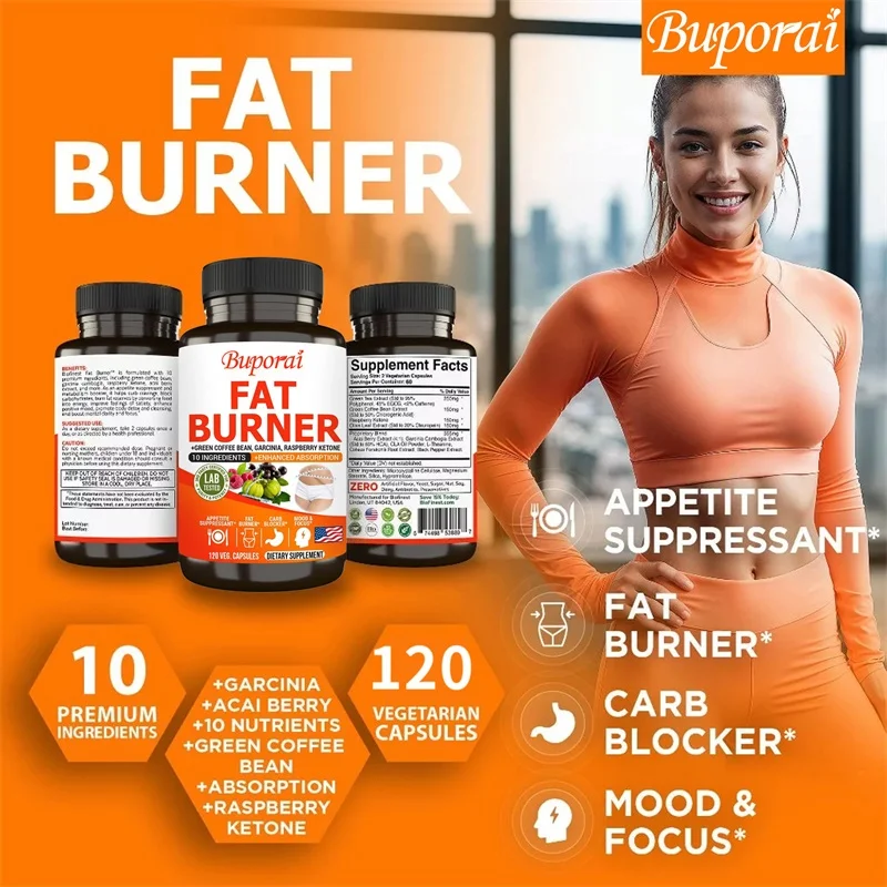 Fat Burner Capsules - Healthy  - Coffee Tea Weight Loss review and price