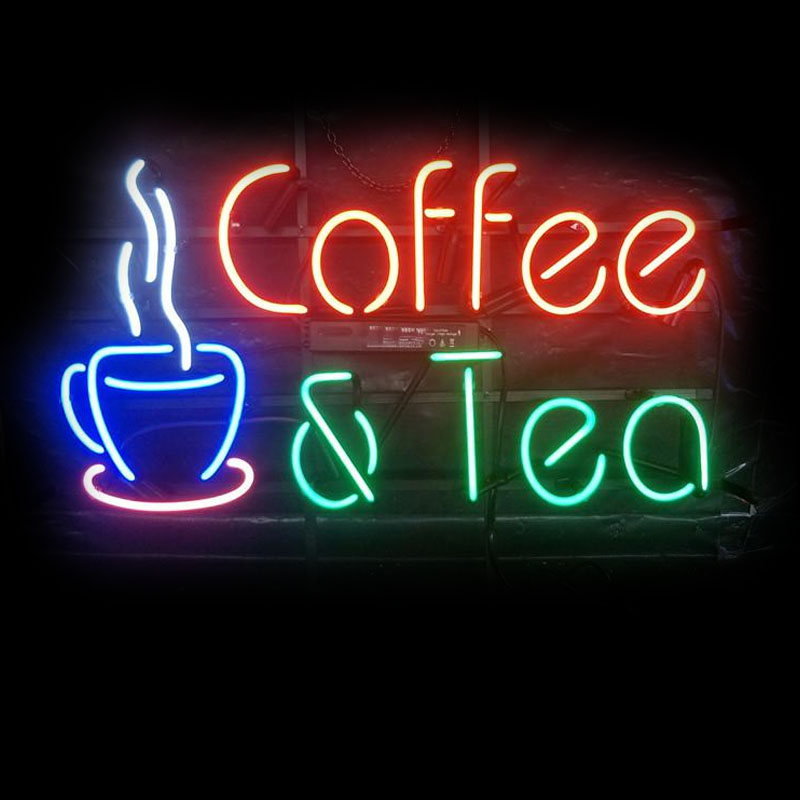 Neon Sign Coffee Tea Restauran - Coffee Tea Icon review and price