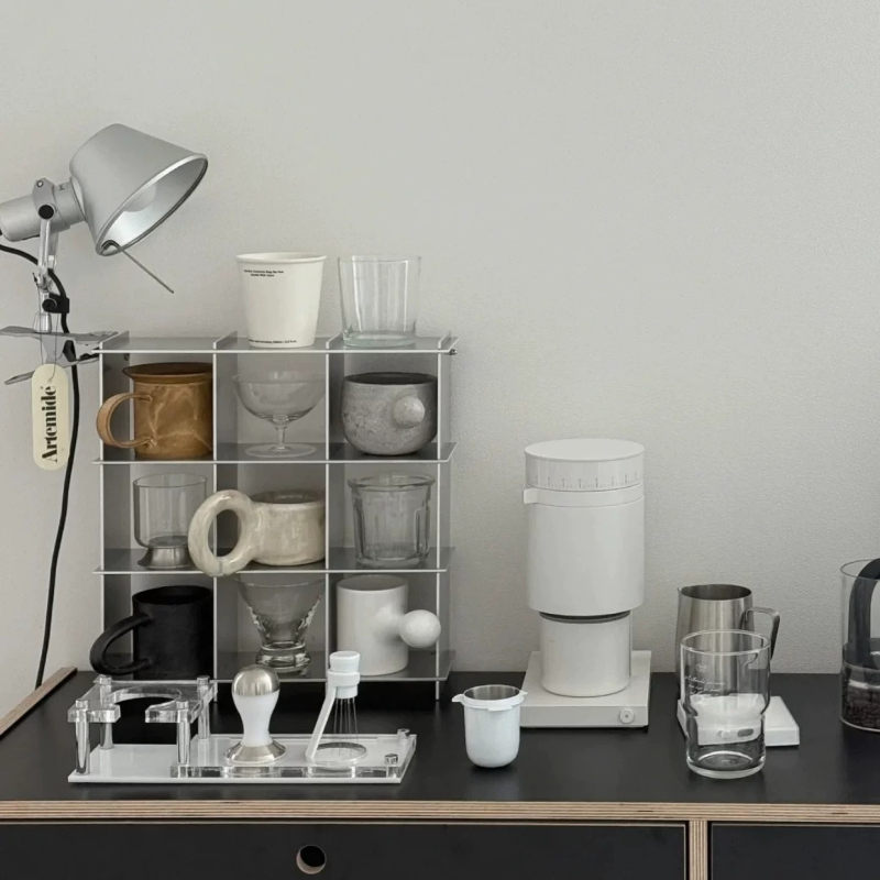 Minimalist Aluminum Alloy Coun - Coffee Tea Stand review and price