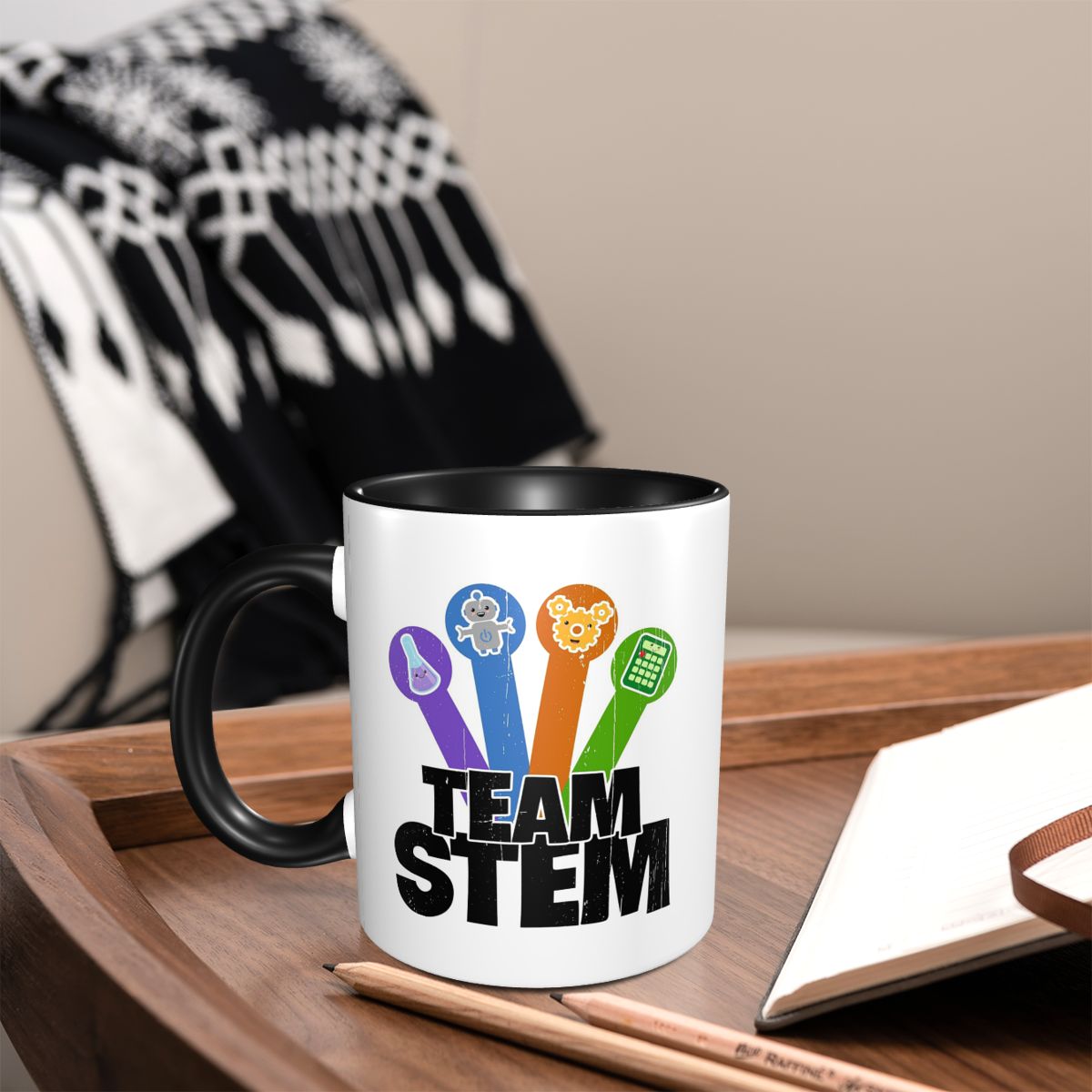 Team Stem Science Technology E - Coffee Tea Icon review and price