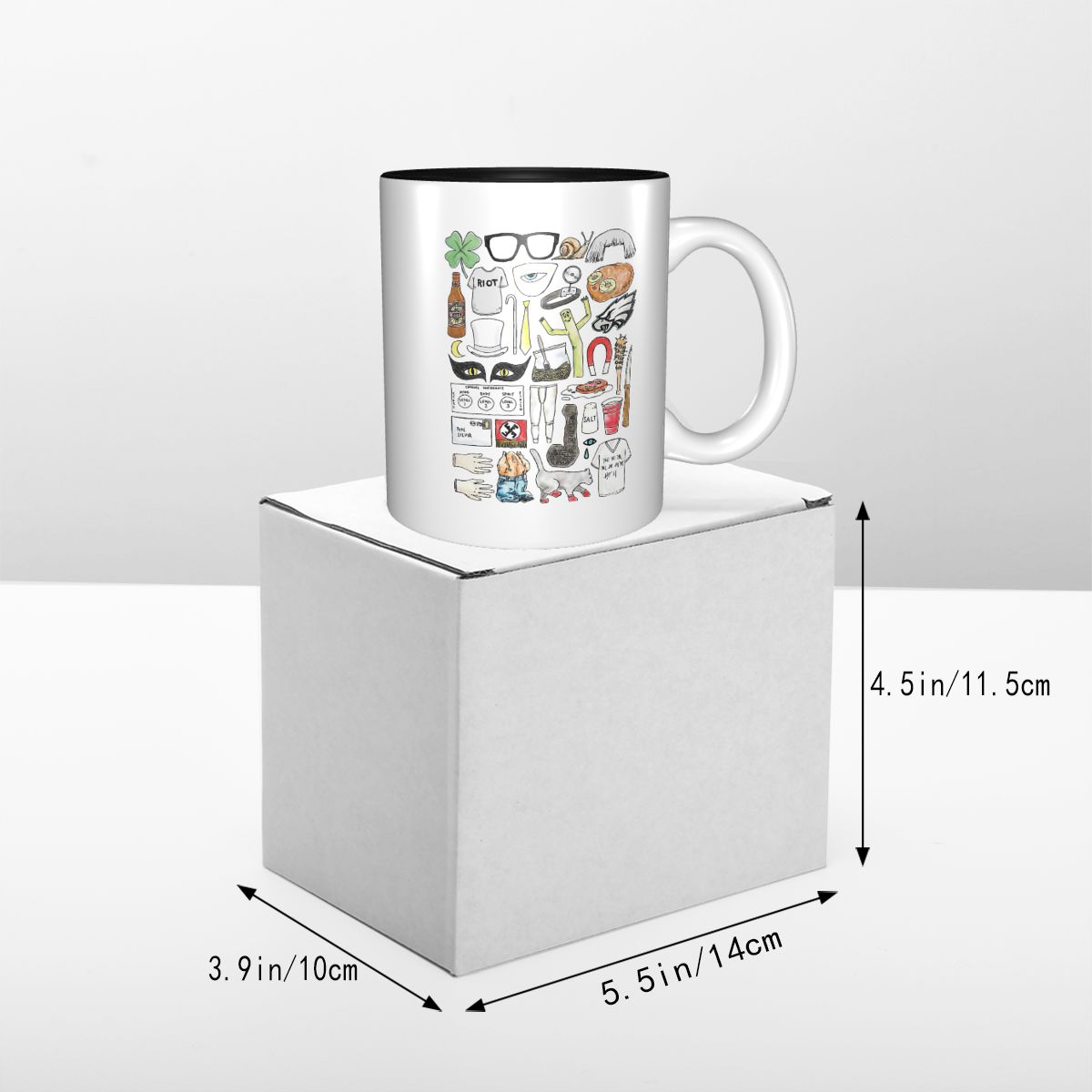 ALWAYS SUNNY Iconic Times Mug  - Coffee Tea Icon review and price