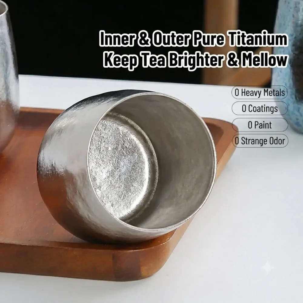 Pure Titanium Double-Wall Coff - Juice Tea Coffee review and price