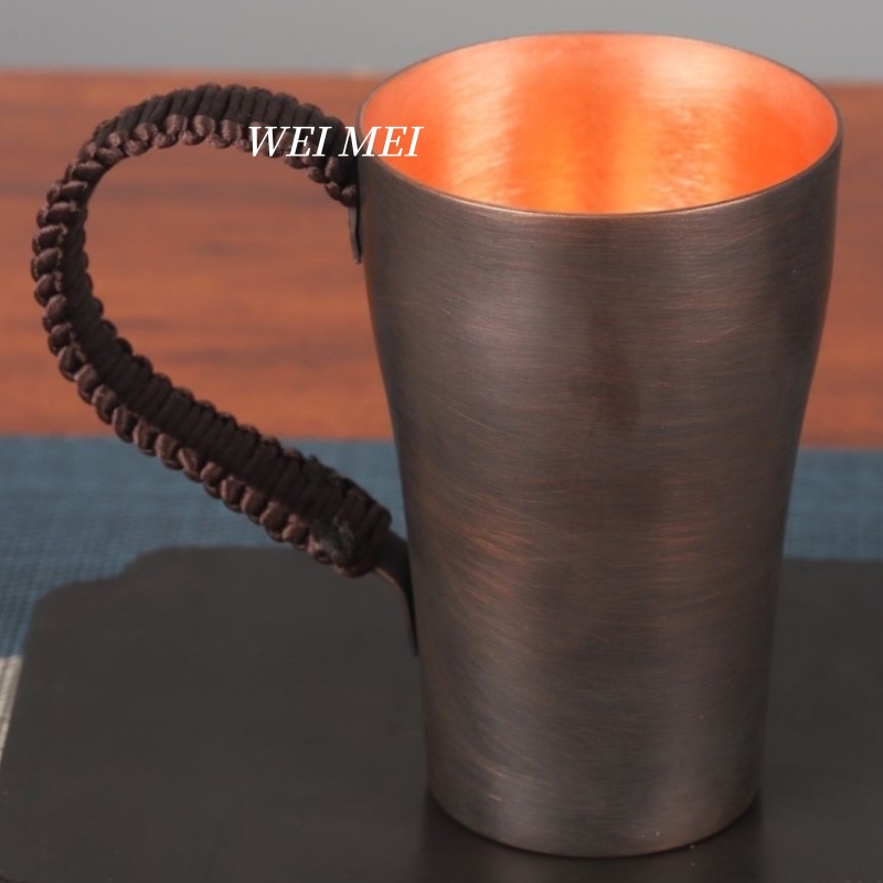 Vintage Copper Coffee Mug 300m - Draw Coffee And Tea review and price