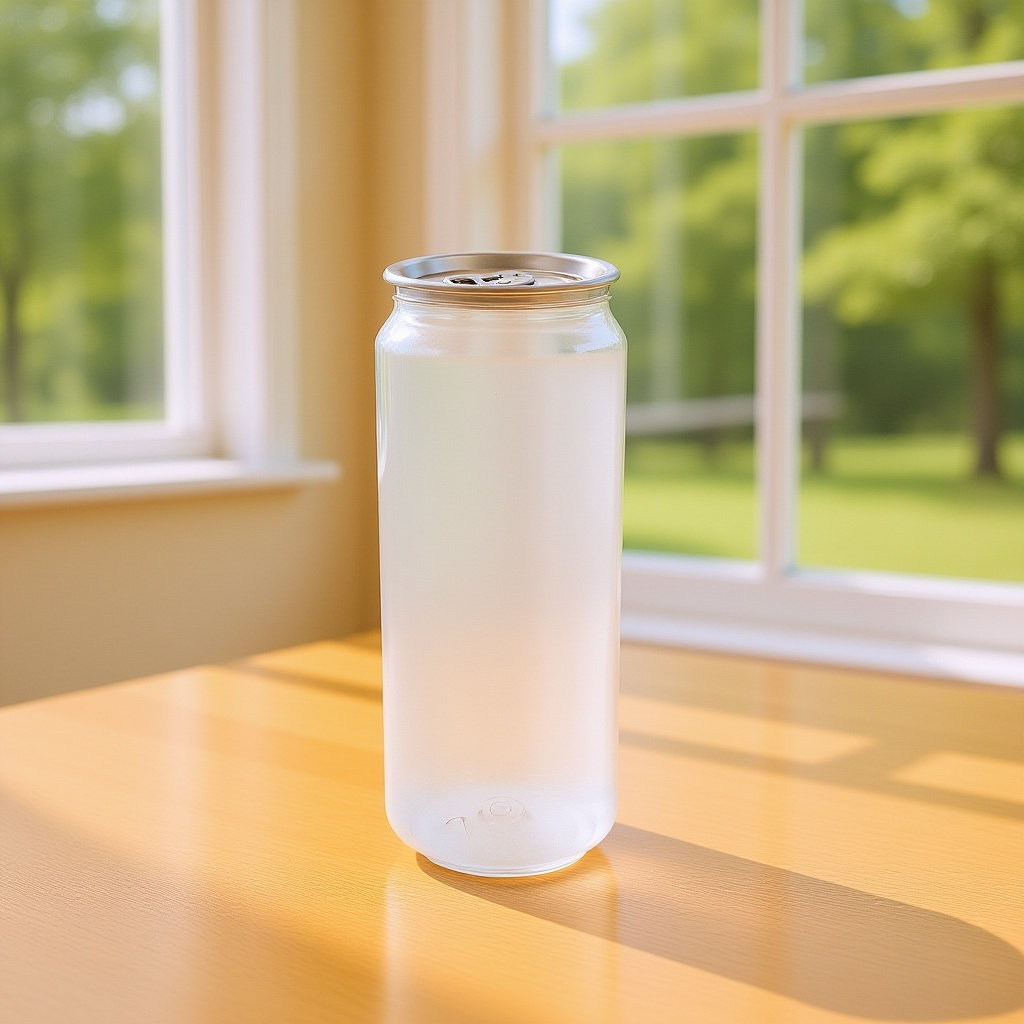 5pcs Clear Beverage Cans Empty - Juice Tea Coffee review and price