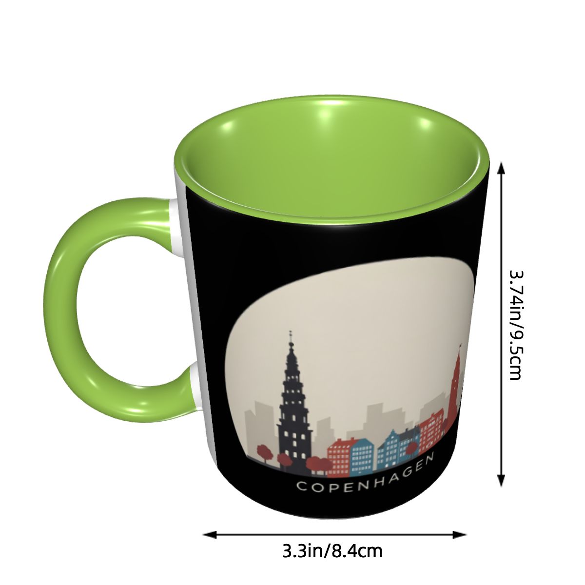 Copenhagen Travel Icon Mug Fun - Coffee Tea Icon review and price