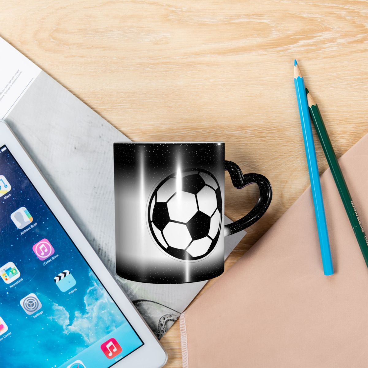Soccer Ball Football Icon Mug  - Coffee Tea Icon review and price