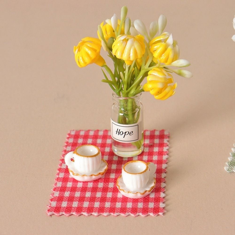 New 1:12 1:12 Dollhouse Miniat - Coffee Tea For Plants review and price