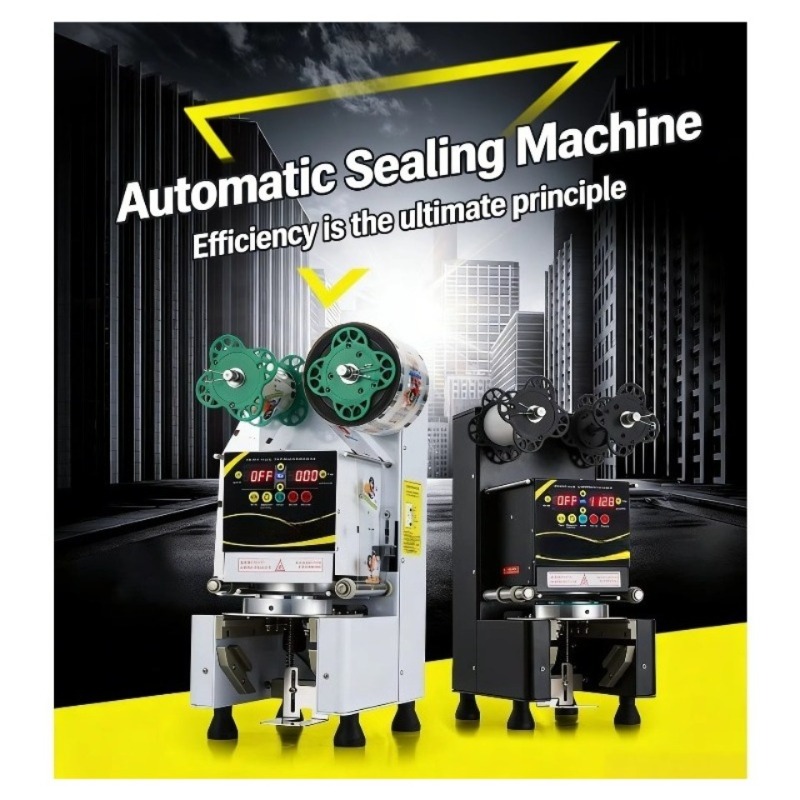 Automatic Plastic Cup Sealing  - Coffee Tea Cups review and price