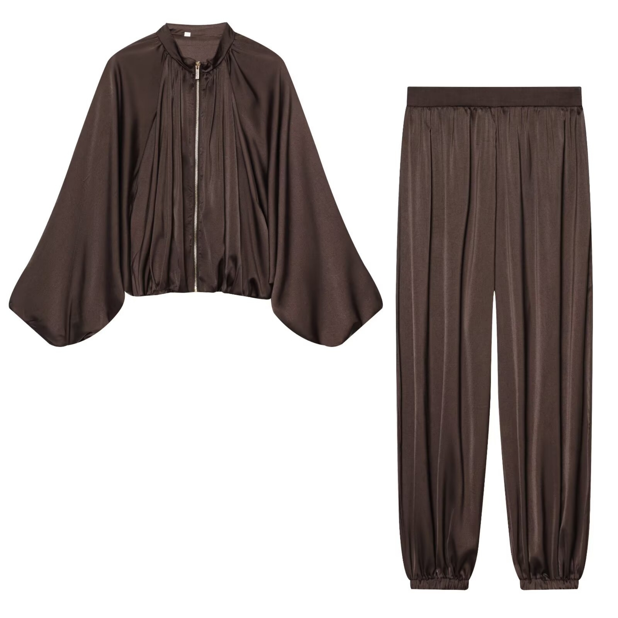 Women's Coffee Pleated Bubble  - Coffee Tea Weight Loss review and price