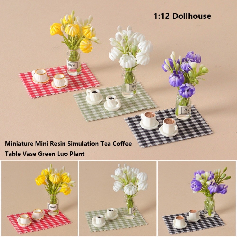 1:12 1:12 Dollhouse Miniature  - Coffee Tea For Plants review and price