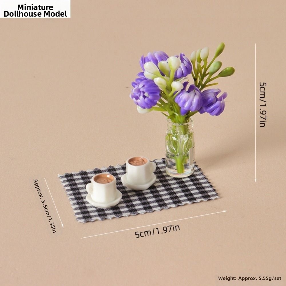 1:12 1:12 Dollhouse Miniature  - Coffee Tea For Plants review and price