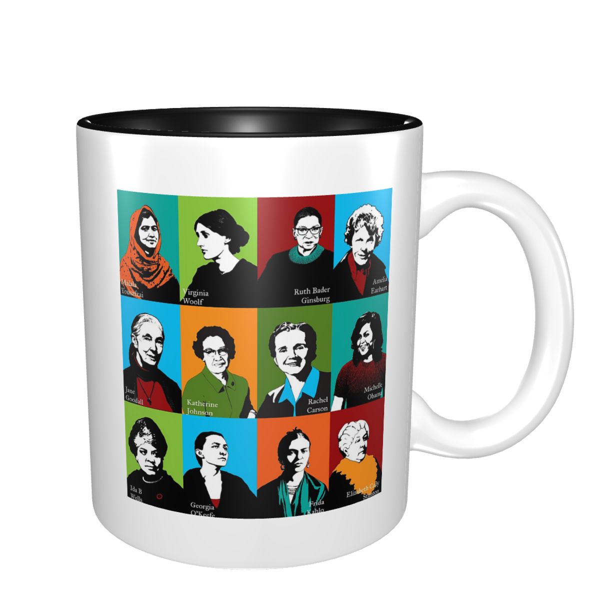 Feminist Icons Mug Funny Ceram - Coffee Tea Icon review and price