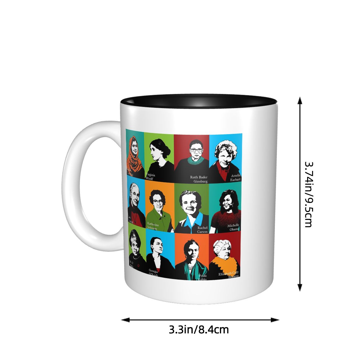 Feminist Icons Mug Funny Ceram - Coffee Tea Icon review and price