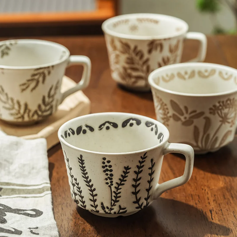 Creative Ceramic Mug Hand-pain - Coffee Tea For Plants review and price