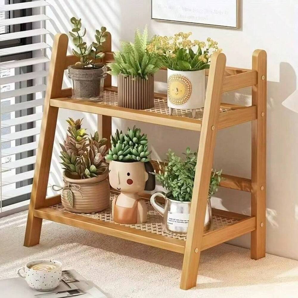 2-Tier Bamboo Countertop Stora - Coffee Tea Stand review and price