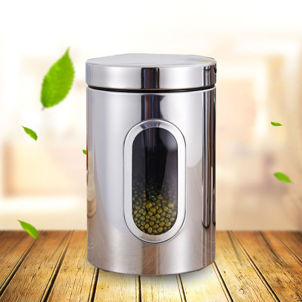 Stainless Steel Sealed Food St - Coffee Tea Canister Set review and price