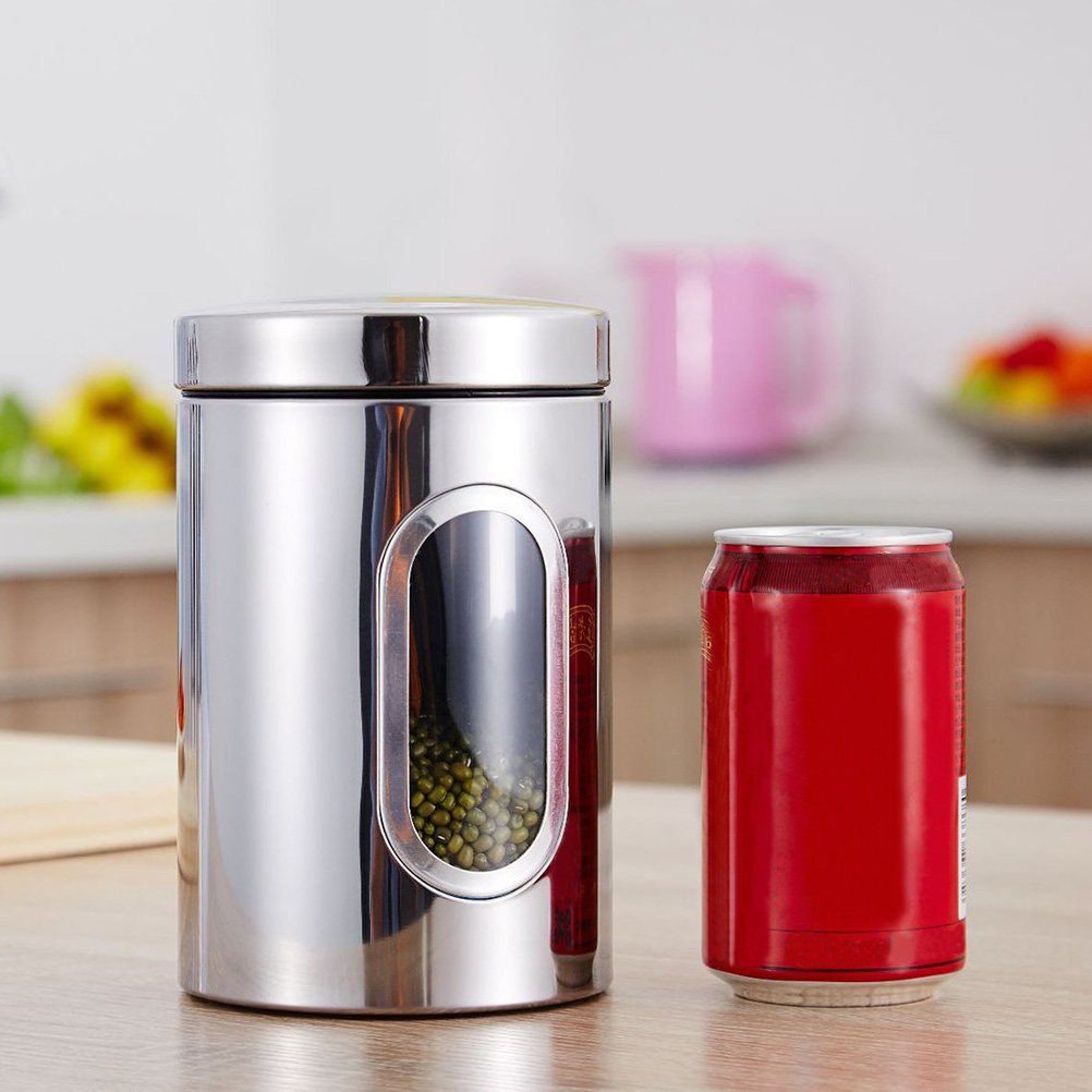Stainless Steel Sealed Food St - Coffee Tea Canister Set review and price