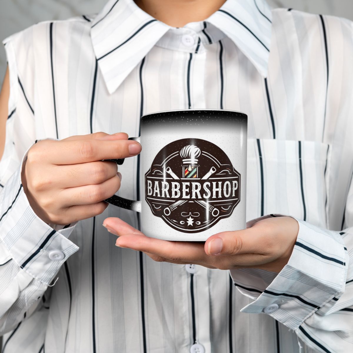 Barbershop Icons Hairdresser H - Coffee Tea Icon review and price