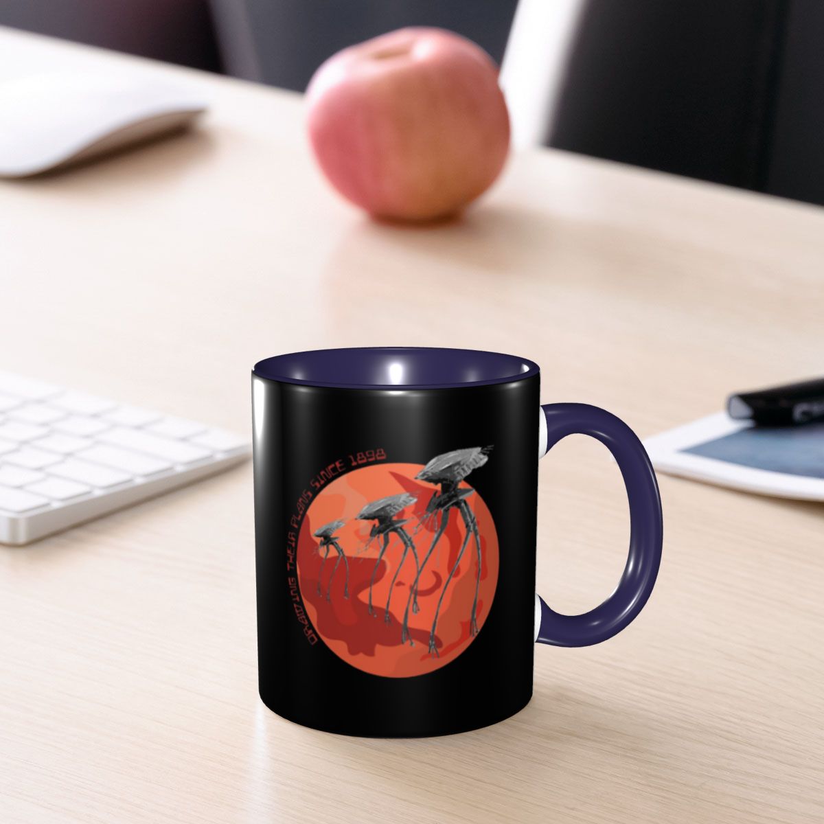 War Of The Worlds Drawing Thei - Draw Coffee And Tea review and price