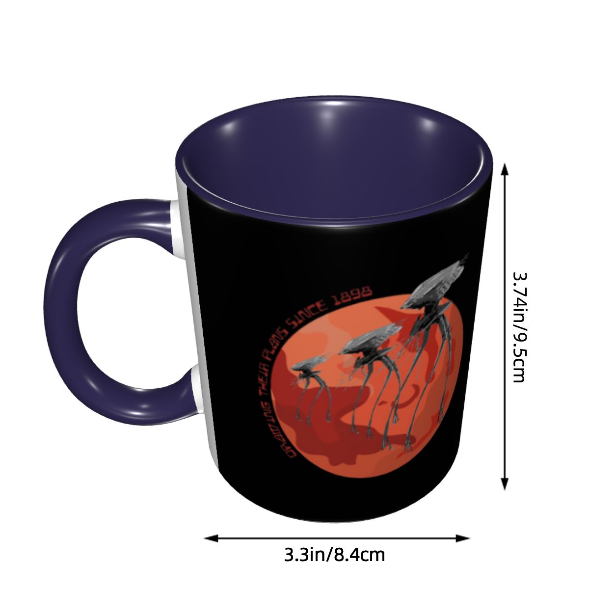 War Of The Worlds Drawing Thei - Draw Coffee And Tea review and price