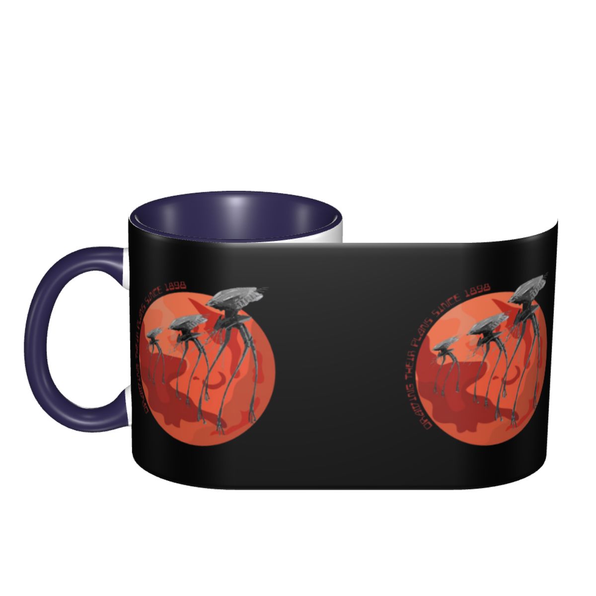 War Of The Worlds Drawing Thei - Draw Coffee And Tea review and price