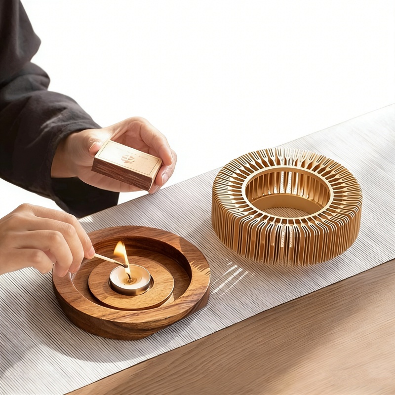 Gold Hollow Aluminum Alloy Tea - Coffee Tea Stand review and price