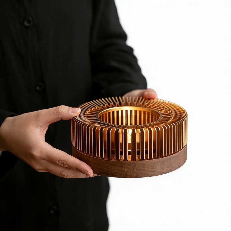 Gold Hollow Aluminum Alloy Tea - Coffee Tea Stand review and price