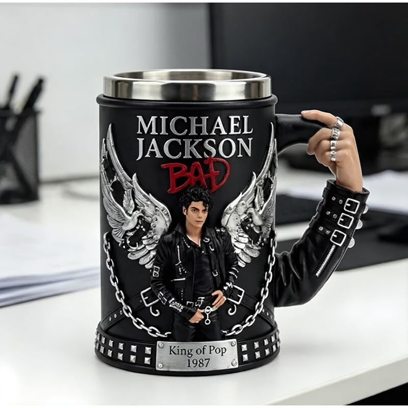Michael Jackson King of Pop 3D - Coffee Tea Mugs review and price