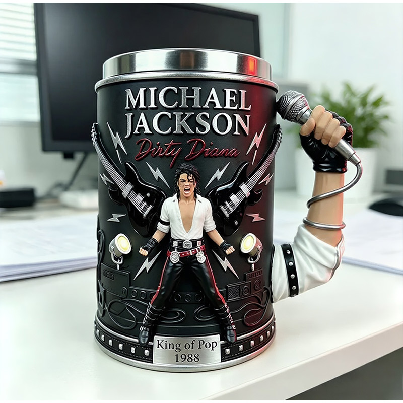 Michael Jackson King of Pop 3D - Coffee Tea Mugs review and price
