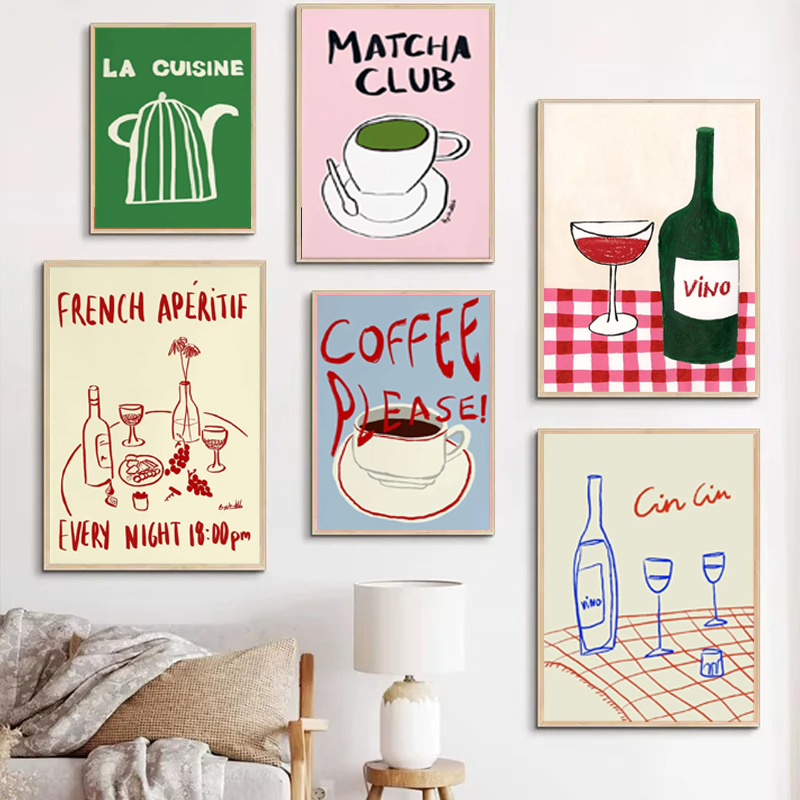 1PC frameless decorative art p - Draw Coffee And Tea review and price