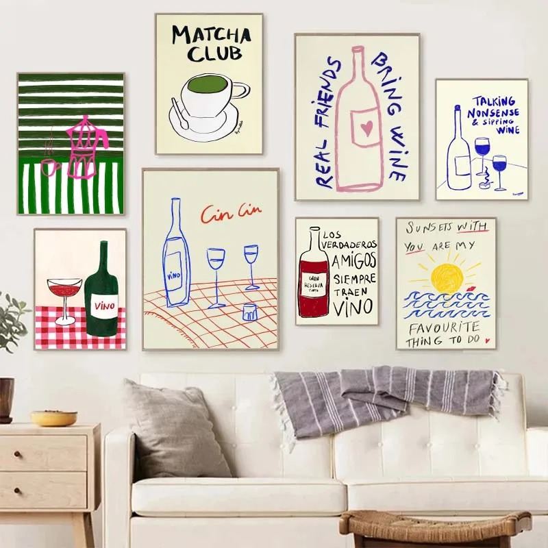 1PC frameless decorative art p - Draw Coffee And Tea review and price