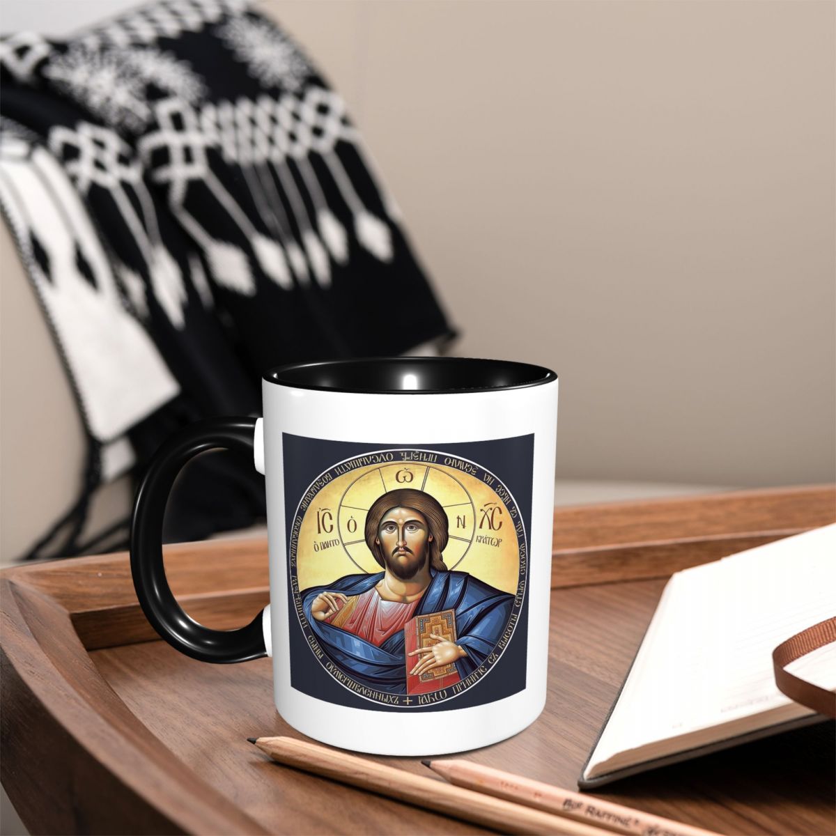 Christ Pantocrator Orthodox Ic - Coffee Tea Icon review and price