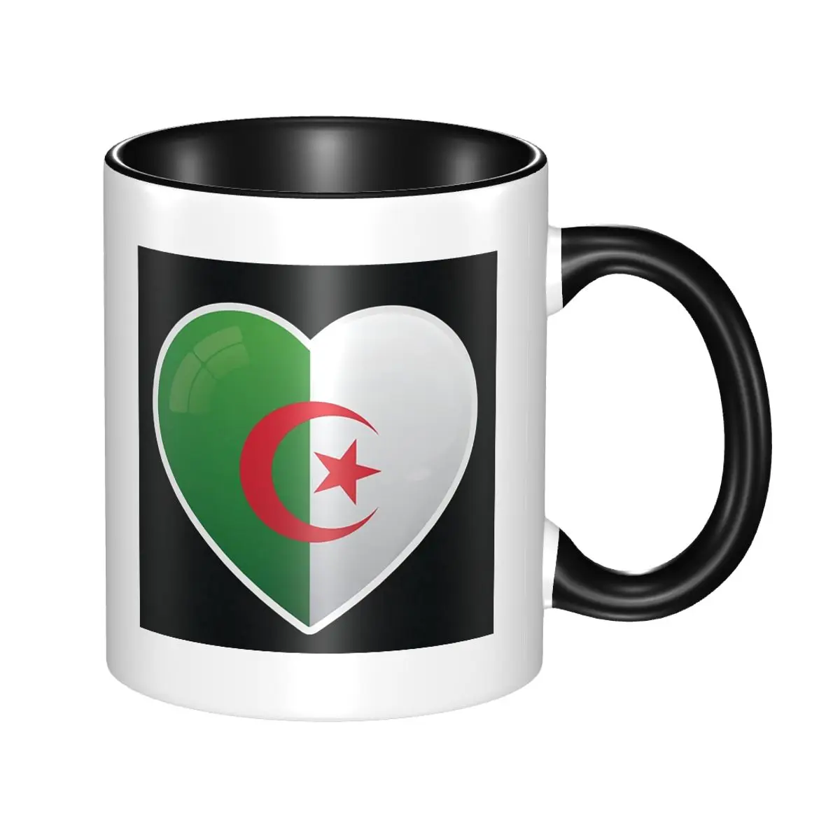 Algeria Algerian Flag Love Ico - Coffee Tea Icon review and price