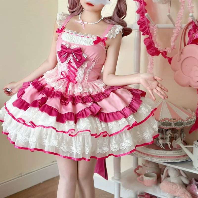 Japanese Sweet Lolita JSK Dres - Coffee Tea Weight Loss review and price