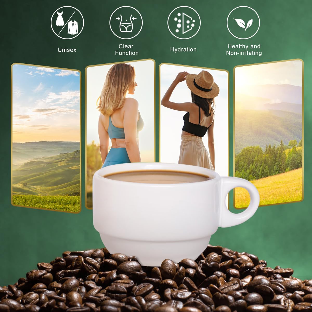 18 Pcs/Box Premium Slim Green  - Coffee Tea Weight Loss review and price