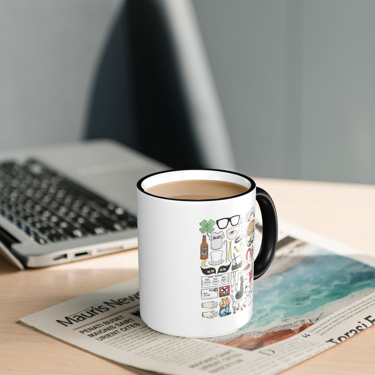 ALWAYS SUNNY Iconic Times Mug  - Coffee Tea Icon review and price