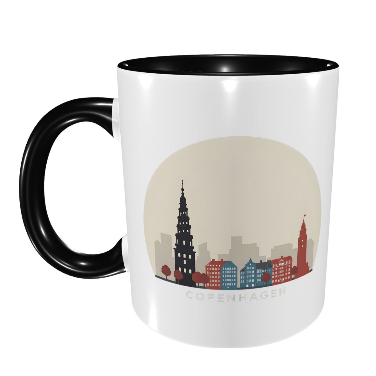 Copenhagen Travel Icon Mug Fun - Coffee Tea Icon review and price