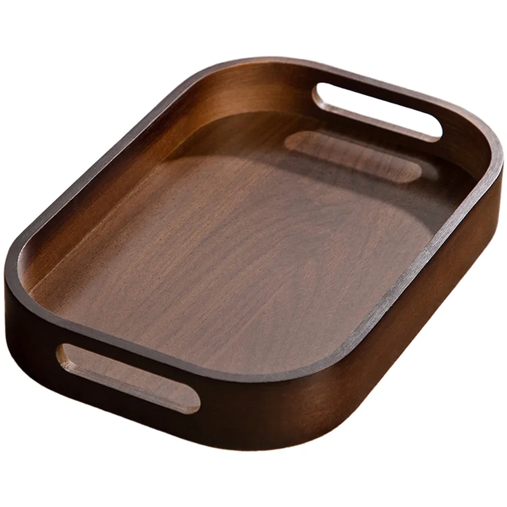 Wooden Tea Tray With Handles M - Coffee Tea Stand review and price