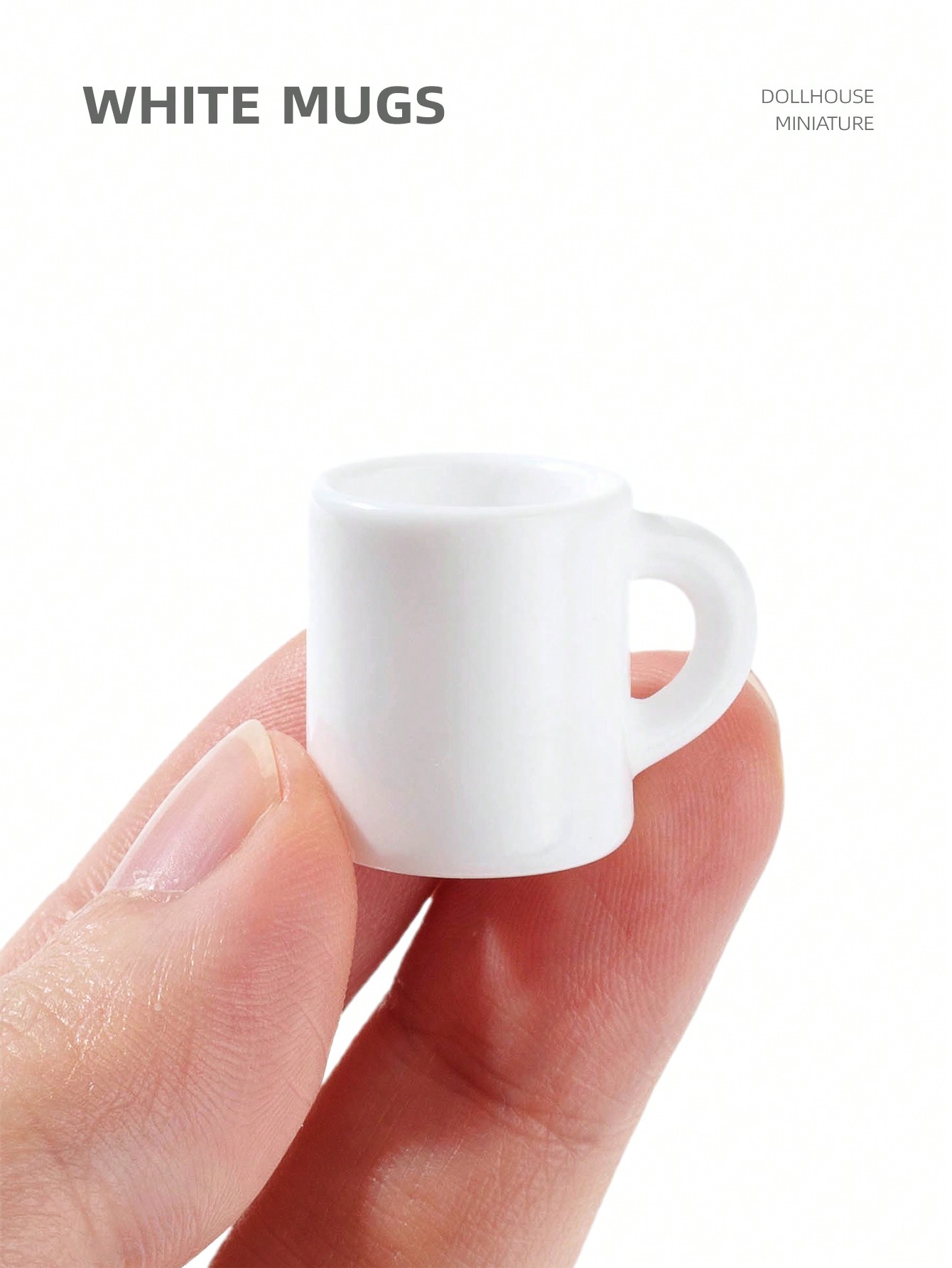10pcs Dollhouse Miniature Whit - Coffee Tea Mugs review and price
